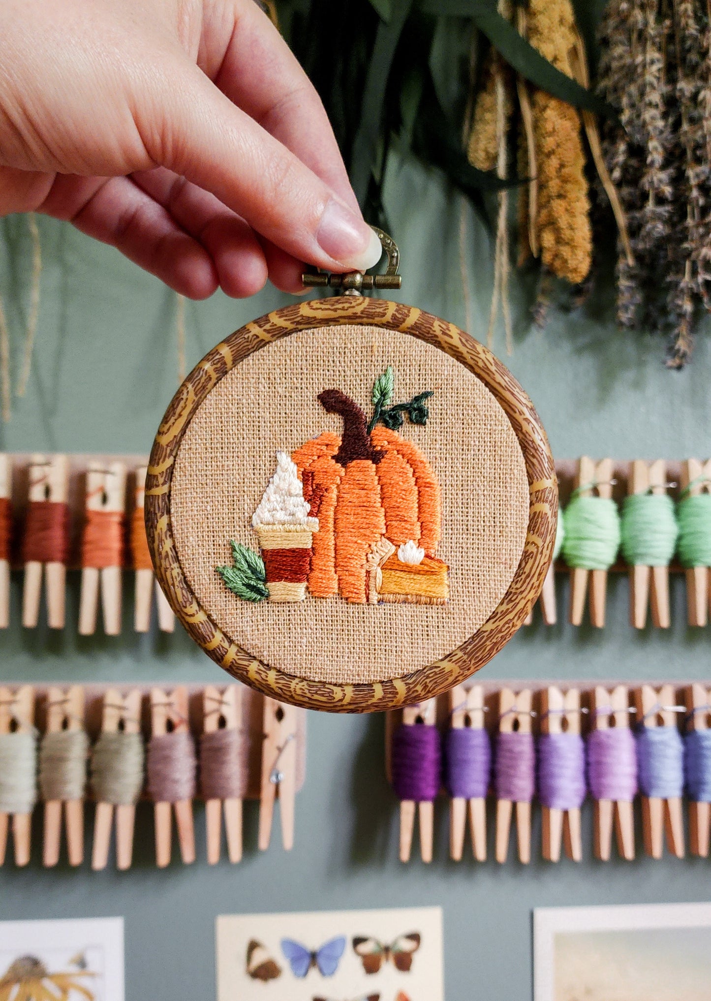 Pumpkin Spice Hoop