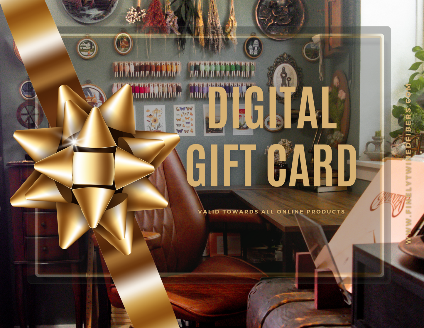 Finely Twined Fibers Digital Gift Card